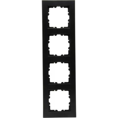 Heinrich Kopp 402850003 Wandplate - Schalterabdeckung - Schwarz Heinrich Kopp 402850003 Wandplate - Schalterabdeckung - Schwarz