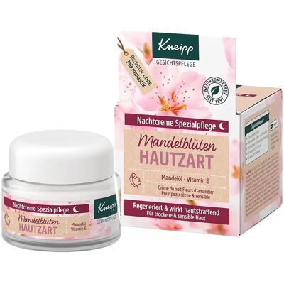 Kneipp Nattkräm med Mandelblommor - Mjuk och Fuktgivande Kneipp Nattkräm med Mandelblommor - Mjuk och Fuktgivande
