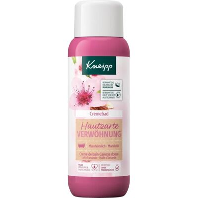 Bain de crème au lait d'amande et huile - Produit de bain - Publicité Bain de crème au lait d'amande et huile - Produit de bain - Publicité