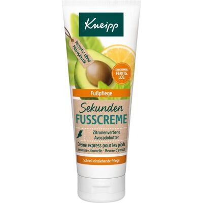 Kneipp Zitronenverbene & Avocadobutter Fußcreme - 75 ml Kneipp Zitronenverbene & Avocadobutter Fußcreme - 75 ml