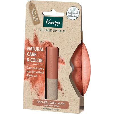 Kneipp Donker Nude Lip Balm - Natuurlijke Verzorging & Kleur - 3,5g Kneipp Donker Nude Lip Balm - Natuurlijke Verzorging & Kleur - 3,5g