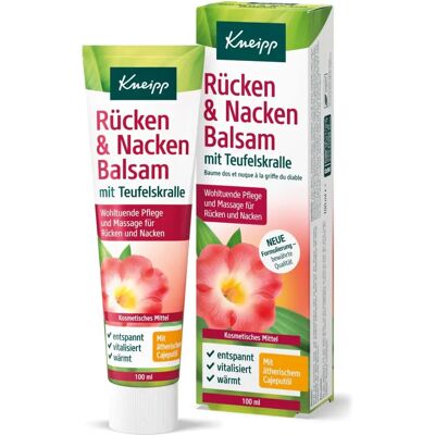 Kneipp - Rücken & Nacken Balsam - Rücken & Nacken - 100 ml - Balm Kneipp - Rücken & Nacken Balsam - Rücken & Nacken - 100 ml - Balm