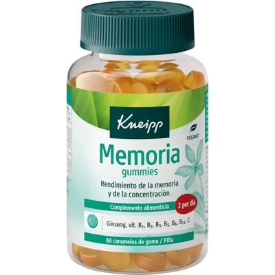 Gomas de Memória Kneipp - Suplemento para a Cognição Gomas de Memória Kneipp - Suplemento para a Cognição