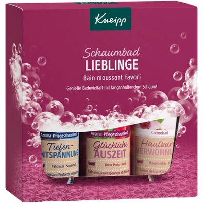 Kneipp Baie de spumă și lapte - Set cadou relaxant - 3x100ml Kneipp Baie de spumă și lapte - Set cadou relaxant - 3x100ml