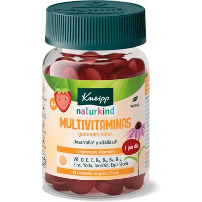Kneipp Children Multivitamin Gummies - Strawberry - 30 pcs Kneipp Children Multivitamin Gummies - Strawberry - 30 pcs