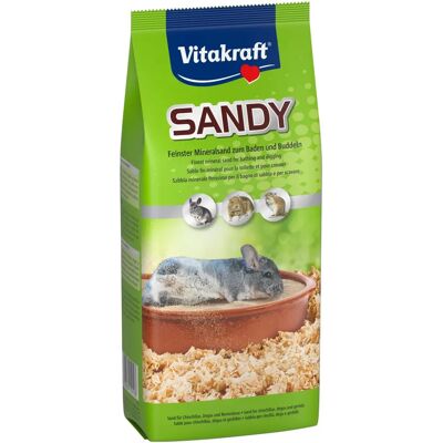 Sabbia per Chinchilla Vitakraft - Bagno e Lettiera - 1kg Sabbia per Chinchilla Vitakraft - Bagno e Lettiera - 1kg