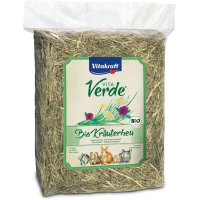 Vitakraft - Vitaverde Bio Hay - 750 g - Erbe - Hay Vitakraft - Vitaverde Bio Hay - 750 g - Erbe - Hay