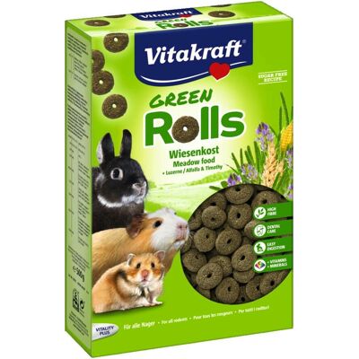 Vitakraft Green Rolls - Snack per roditori - 500 g Vitakraft Green Rolls - Snack per roditori - 500 g
