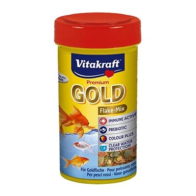 Cibo per Pesci Rossi Vitakraft - 100ml - Supporta l'Immunità Cibo per Pesci Rossi Vitakraft - 100ml - Supporta l'Immunità
