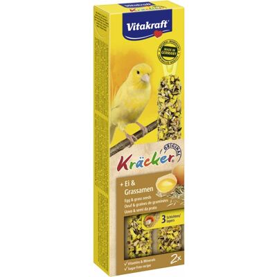 Gourmet pour Oiseaux Vitakraft - Graines sur Bâton en Bois - 2 pcs - Publicité Gourmet pour Oiseaux Vitakraft - Graines sur Bâton en Bois - 2 pcs - Publicité