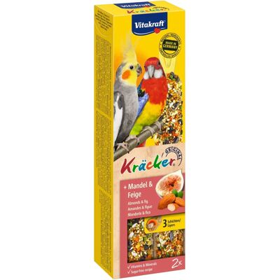 Crackers Vitakraft pour Perruches - Amande & Figue Crackers Vitakraft pour Perruches - Amande & Figue
