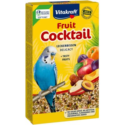 Vitakraft Cocktail de Fruits pour Inséparables - Nourriture pour Oiseaux - Publicité Vitakraft Cocktail de Fruits pour Inséparables - Nourriture pour Oiseaux - Publicité