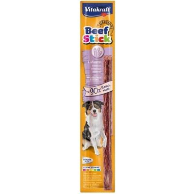 Vitakraft Bastoncini di Carne di Manzo con Minerali - Snack per cani Vitakraft Bastoncini di Carne di Manzo con Minerali - Snack per cani