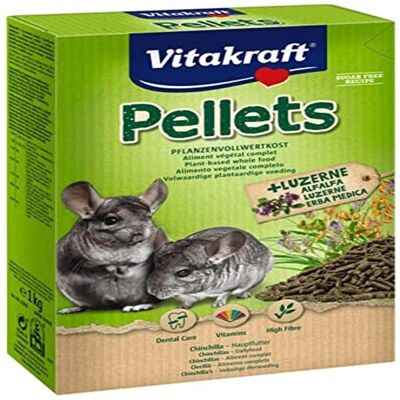 Vitakraft Chinchilla Pellets - Grundversorgung, 1kg Vitakraft Chinchilla Pellets - Grundversorgung, 1kg