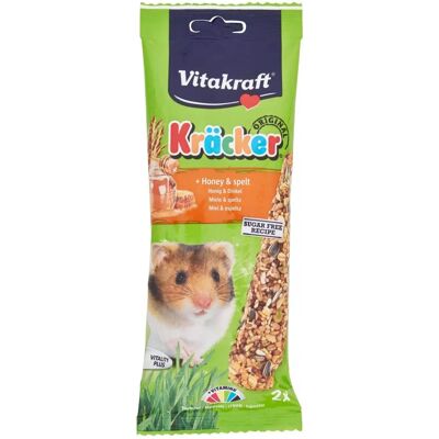 Barrette di Miele Vitakraft per Criceti - Premi per Piccoli Animali Barrette di Miele Vitakraft per Criceti - Premi per Piccoli Animali