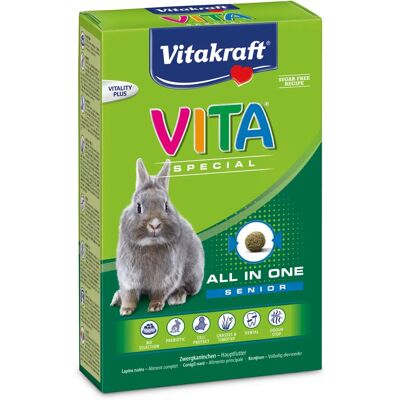 Vitakraft 4008239258427 Kleintierfutter Granulate - Zwerghase Vitakraft 4008239258427 Kleintierfutter Granulate - Zwerghase