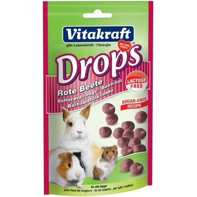 Gocce Vitakraft per Piccoli Animali - Barbabietola e Prezzemolo - Cibo per piccoli animali Gocce Vitakraft per Piccoli Animali - Barbabietola e Prezzemolo - Cibo per piccoli animali