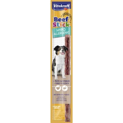 Vitakraft Bâtonnet de Bœuf Hypoallergénique - Collation pour Chiens - Publicité Vitakraft Bâtonnet de Bœuf Hypoallergénique - Collation pour Chiens - Publicité