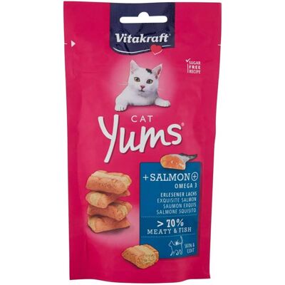 Vitakraft Yums Zalm - Natvoer voor katten 40 g Vitakraft Yums Zalm - Natvoer voor katten 40 g