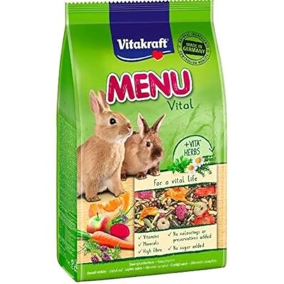 Alimento per Piccoli Animali Vitakraft - Modello Vital - Dieta Completa - 1kg Alimento per Piccoli Animali Vitakraft - Modello Vital - Dieta Completa - 1kg
