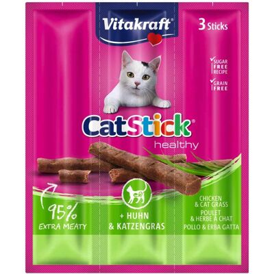 Vitakraft Bâtons de Poulet et Herbes pour Chats - Publicité Vitakraft Bâtons de Poulet et Herbes pour Chats - Publicité