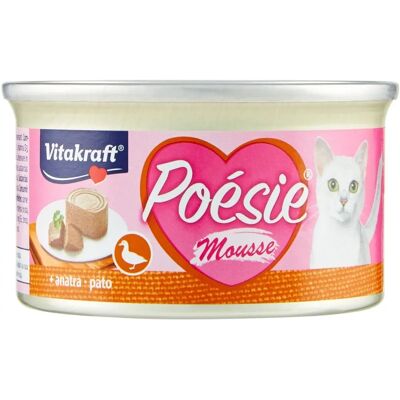 Vitakraft Poésie Eendenmousse Kattenvoer - 85g Blik Vitakraft Poésie Eendenmousse Kattenvoer - 85g Blik