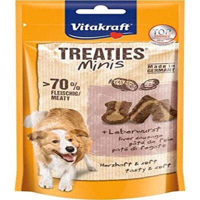 Vitakraft Treaties Minis Lever - Hundesnack Vitakraft Treaties Minis Lever - Hundesnack