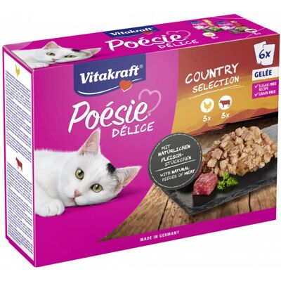 Vitakraft Kattenvoer - Vis & Vlees Mix - 6 x 85g Vitakraft Kattenvoer - Vis & Vlees Mix - 6 x 85g