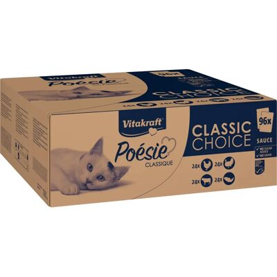Vitakraft 41159 Katzen Nassfutter - Huhn, Truthahn, Rind, Lachs - 96 x 85 g Vitakraft 41159 Katzen Nassfutter - Huhn, Truthahn, Rind, Lachs - 96 x 85 g
