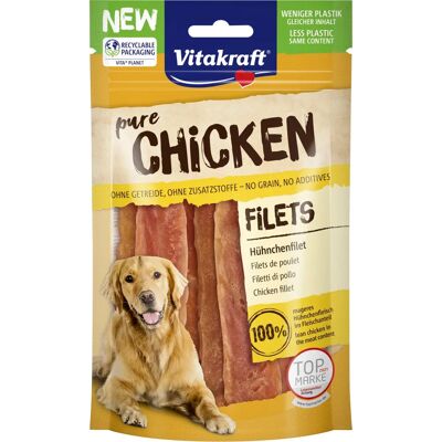 Friandises au Poulet Vitakraft pour chiens et chats - 80g - Publicité Friandises au Poulet Vitakraft pour chiens et chats - 80g - Publicité