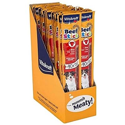 Vitakraft Beef-Stick Hundgodis - Högt köttinnehåll Vitakraft Beef-Stick Hundgodis - Högt köttinnehåll