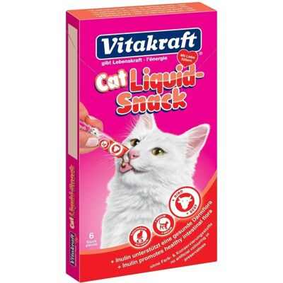 Collation Liquide Pour Chat Canard - 66 Portions Collation Liquide Pour Chat Canard - 66 Portions