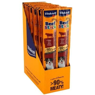 Vitakraft Bâtonnets de Bœuf pour Chiens - Pack de 50 - Publicité Vitakraft Bâtonnets de Bœuf pour Chiens - Pack de 50 - Publicité