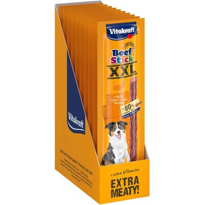 VITAKRAFT Beef-stick XXL à la dinde - Collation pour chiens VITAKRAFT Beef-stick XXL à la dinde - Collation pour chiens