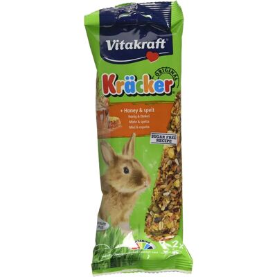 Vitakraft Miel Honey Rabbit Snack - High Nutritional Value, Mineral-Rich, Baked Crunch Vitakraft Miel Honey Rabbit Snack - High Nutritional Value, Mineral-Rich, Baked Crunch