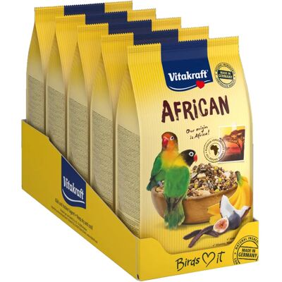Vitakraft African Inseparabili multipack 5 sachets 3.75kg - Nourriture pour oiseaux Vitakraft African Inseparabili multipack 5 sachets 3.75kg - Nourriture pour oiseaux