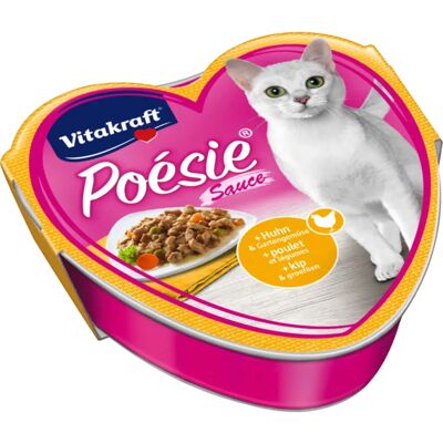 Vitakraft kattenvoeding - 85g - Vochtig, Kip & Groenten Vitakraft kattenvoeding - 85g - Vochtig, Kip & Groenten