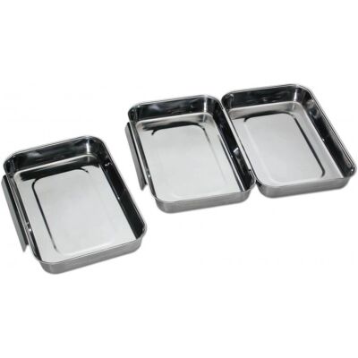 CHG 3-delade stekpannor - Silver - Köksutrustning CHG 3-delade stekpannor - Silver - Köksutrustning