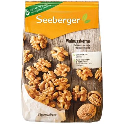 SEEBERGER Noix de Noyer - 500g - Pure, Entière, Fraîche - Publicité SEEBERGER Noix de Noyer - 500g - Pure, Entière, Fraîche - Publicité