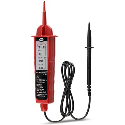 REV Voltage Tester - LED Display 6-400V - Voltage Detection Tool REV Voltage Tester - LED Display 6-400V - Voltage Detection Tool