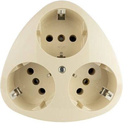 REV 3-fach Aufputz-Steckdose - Power Outlet REV 3-fach Aufputz-Steckdose - Power Outlet