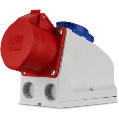 REV Ritter 0510603777 Wall Socket 5P 16A IP44 - Electrical Outlet REV Ritter 0510603777 Wall Socket 5P 16A IP44 - Electrical Outlet