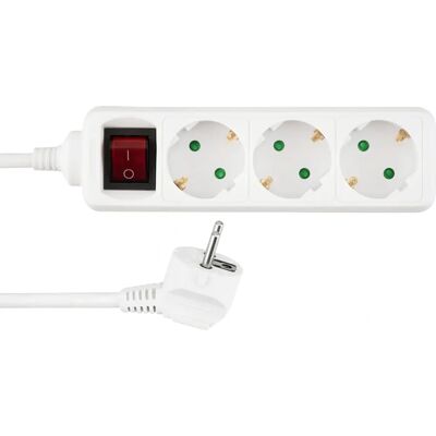 REV Ritter Prodlužovačka - Dětská pojistka, 3 zásuvky, 5m kabel REV Ritter Prodlužovačka - Dětská pojistka, 3 zásuvky, 5m kabel