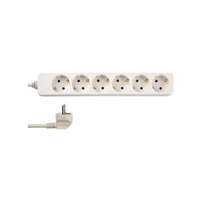 REV 512392555 Verlengsnoer 6 stopcontacten 5m Wit REV 512392555 Verlengsnoer 6 stopcontacten 5m Wit