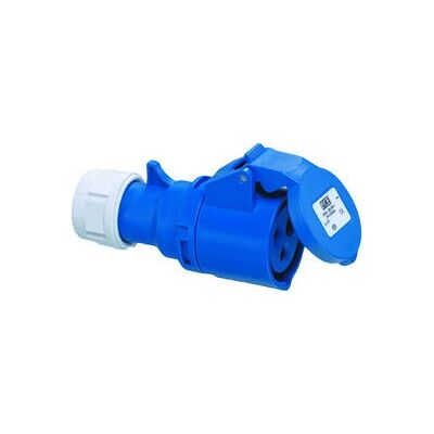 REV 0512565555 Conector elétrico IP44 16A Azul - Conector elétrico REV 0512565555 Conector elétrico IP44 16A Azul - Conector elétrico