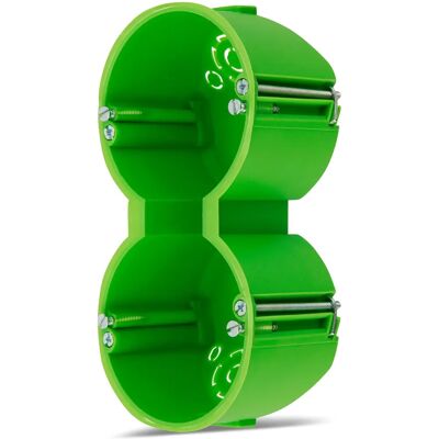 REV Ritter - 0518354555 - 50 mm circular double inset - insertion box REV Ritter - 0518354555 - 50 mm circular double inset - insertion box