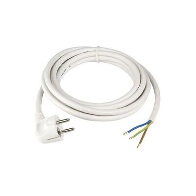 REV Enchufe de 3m blanco tipo F - Cable REV Enchufe de 3m blanco tipo F - Cable