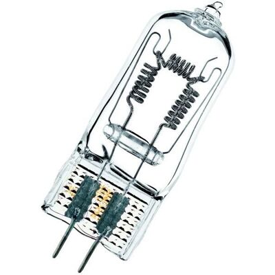 Ampoule halogène Osram 64575 - GX6.35 - 1000W - Transparent - Publicité Ampoule halogène Osram 64575 - GX6.35 - 1000W - Transparent - Publicité