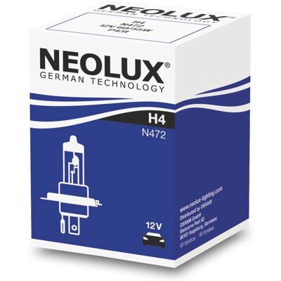 NEOLUX Modelo N472 Resistente a Vibrações Lâmpada de Moto Homologada ECE NEOLUX Modelo N472 Resistente a Vibrações Lâmpada de Moto Homologada ECE