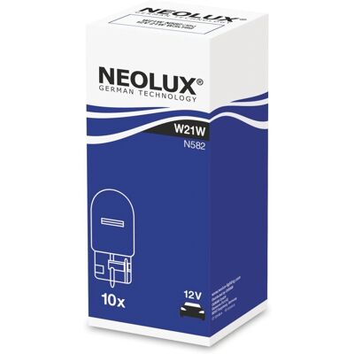 Neolux W21W 12V Lâmpada secundária - Incandescente Neolux W21W 12V Lâmpada secundária - Incandescente